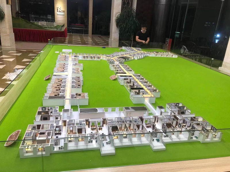 樓盤(pán)戶(hù)型沙盤(pán)模型
