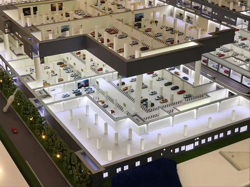 停車場升降模型制作廠家